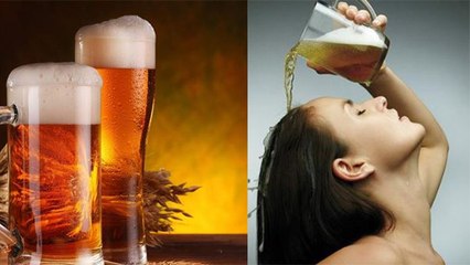 Long, Thick Hair और Glowing Skin के लिए बीयर का  ऐसे करें इस्तेमाल | Boldsky