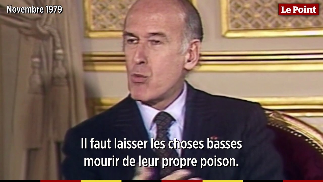 Les petites phrases de Valéry Giscard d'Estaing