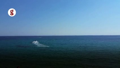 Uçan kaykayla Manş Denizi'ni geçme denemesi başarısız oldu