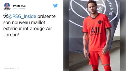 PSG : Le club dévoile son maillot extérieur signé Jordan