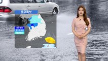 [날씨] 전국 곳곳 장맛비...경기·충청 지역 '호우주의보' / YTN