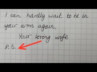 When The Husband Read The Letter From His Wife, He Ran Straight Into The Garage