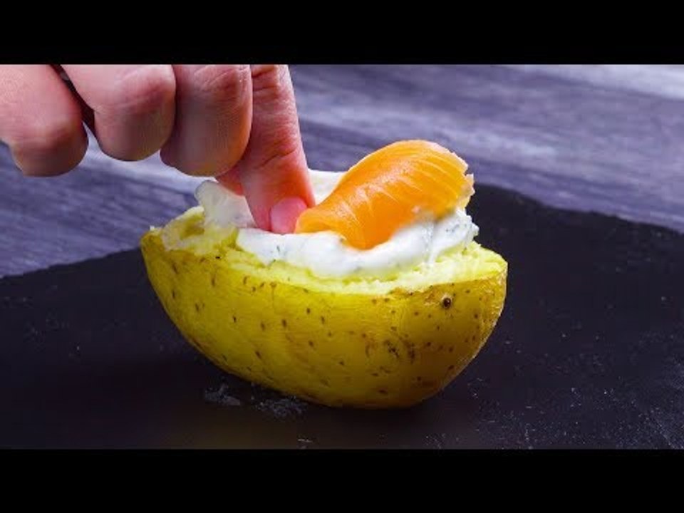 Make some tasty comfort food, with our four baked potato recipes