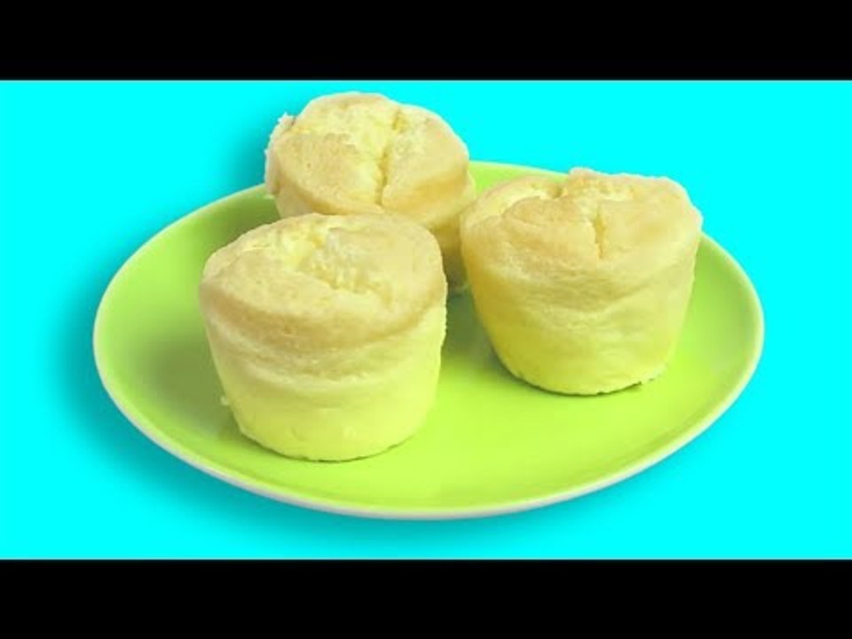 Ces petits gâteaux sont divinement aériens et il ne vous faut que 3 ingrédients pour les préparer.
