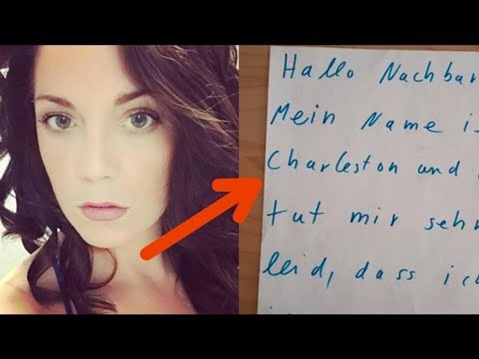Neighbors Hear A Constant Whining Behind The Door...