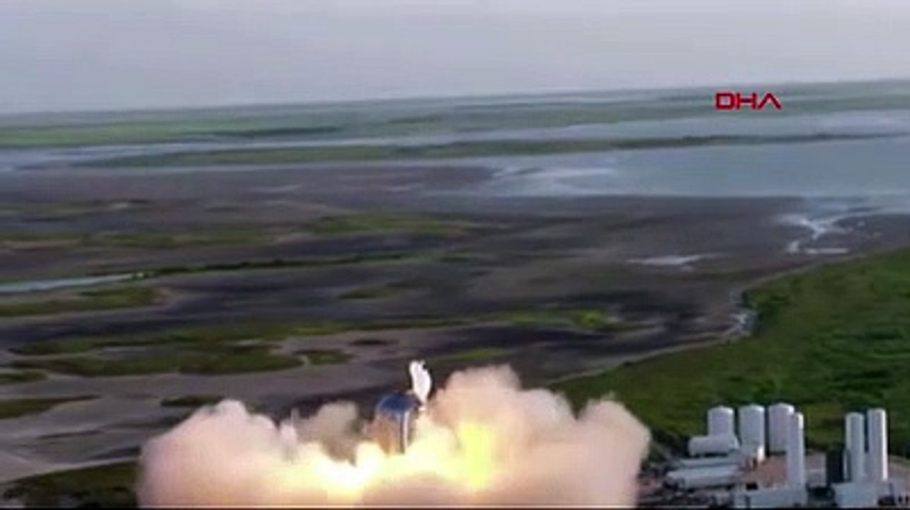 SpaceX’in uzay aracı, kalkış öncesi alev aldı