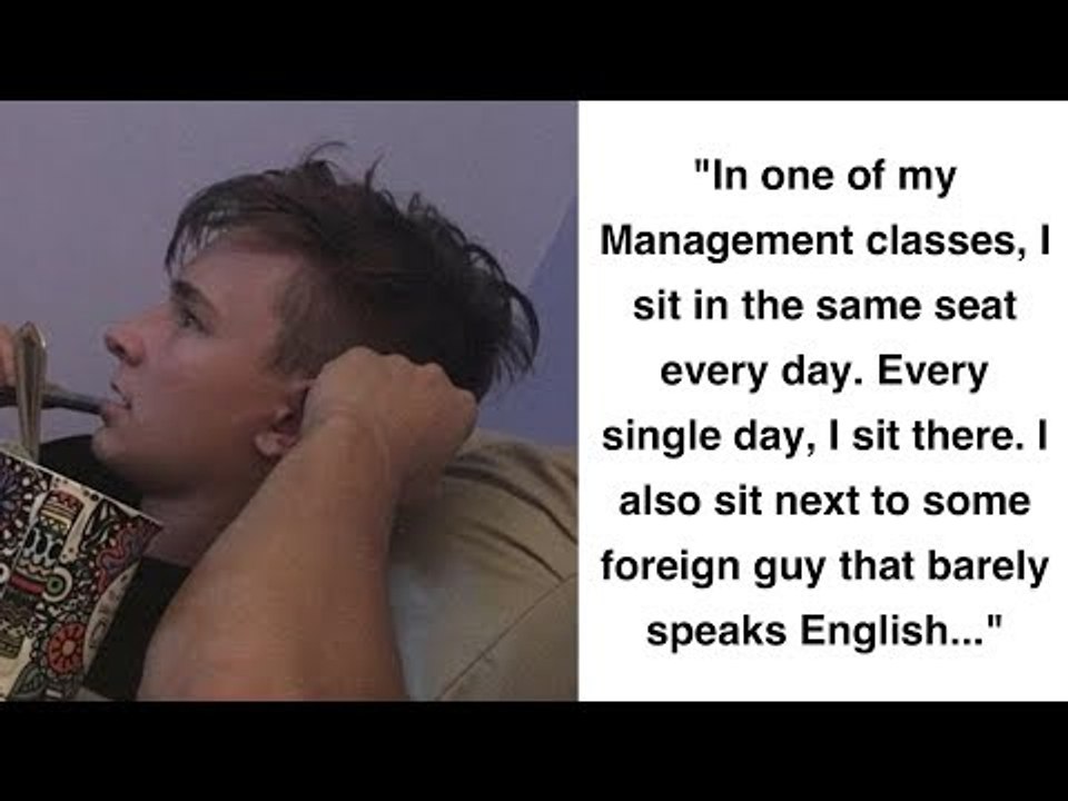 Student Curses Out Desk Partner. Days Later, He's Ashamed Of His Actions.