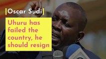 Oscar Sudi: Uhuru has failed the country, he should resign