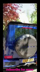 Mercedes urban's G700s amazing brutal widebody with unique colour and sound changer features wagon 2019