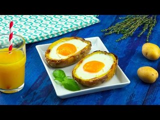 You Say Potato, I Say Breakfast Baked Potato Boat!