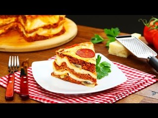 Garfield The Cat Would Be Blown Away By This Very Special Kind Of Lasagna. Delicious!