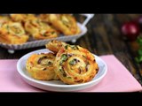 Small In Size, Big In Flavor: Cheese 'n' Bacon Pastry Spirals