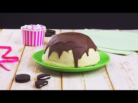 Prepare To Be Blown Away By This Triple Layer Ice Cream Bombe!