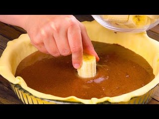 Make chocolate even better — in the Banana Chocolate Tart