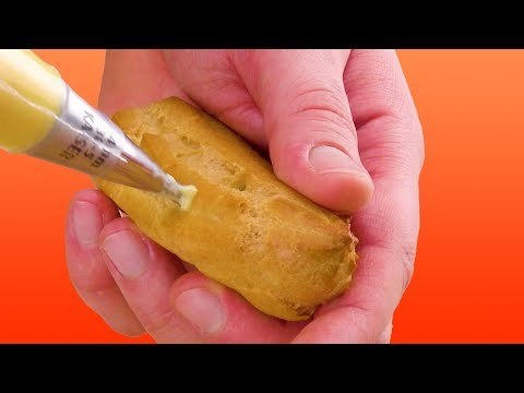 This Pastry Comes Straight Out Of The Piping Bag. Yum!