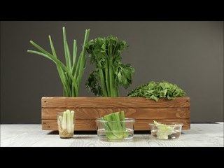 Des aliments frais avec les déchets de la cuisine