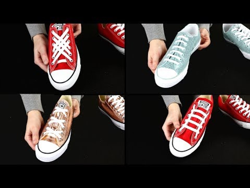 6 façons créatives de faire ses lacets