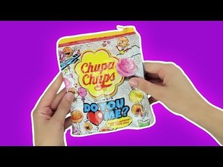 Transformer un sachet de sucettes Chupa Chups en pochette en tissu