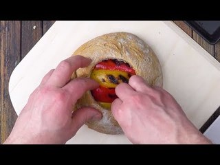 Make A Big Hole In The Bread And Stuff It Full