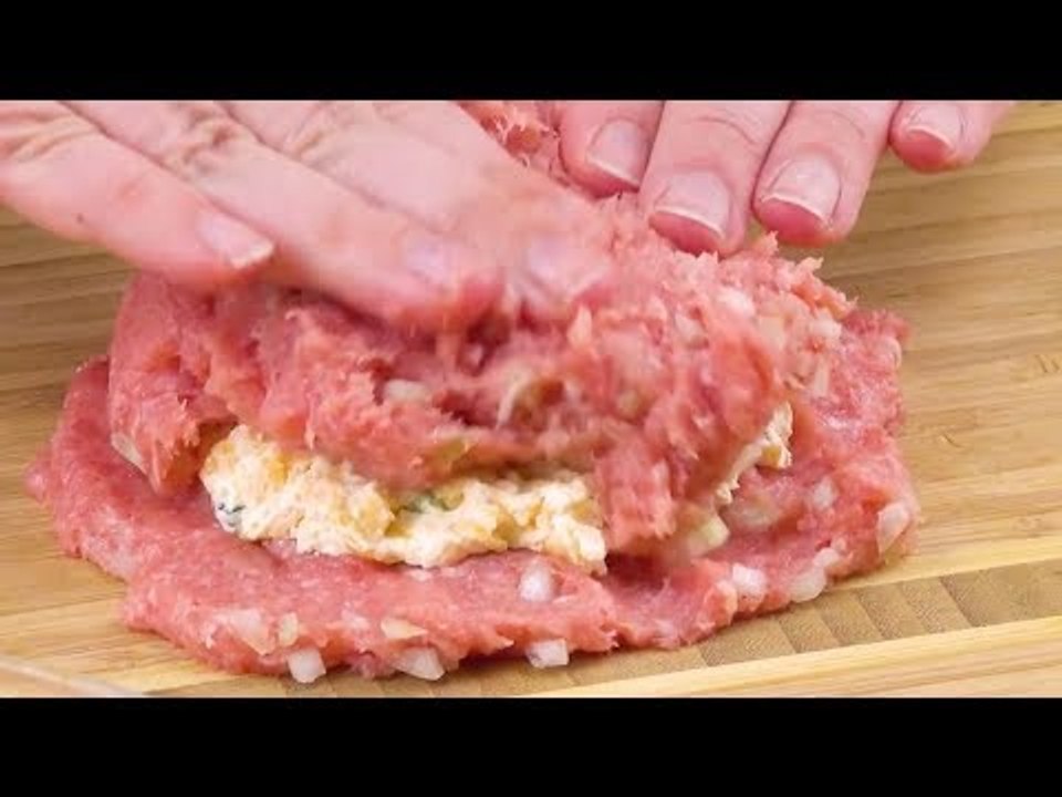 This Burger Has The Limelight Stolen By Its Own Filling!