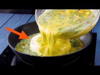 You Think The Pan Is Full Of Eggs, But Wait Until You See What's Inside