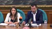 Salvini dalla Camera insieme al Ministro della famiglia Alessandra Locatelli (25.07.19)