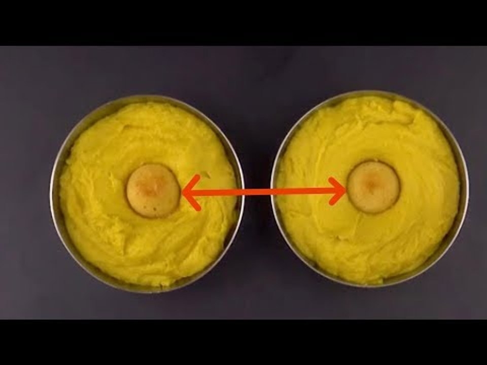 Bake 2 Identical Halves In 3 Bowls & The Result Is Earth-Shattering