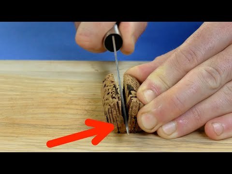 Voilà pourquoi vous devriez couper le bouchon en deux. Le résultat sera parfait !