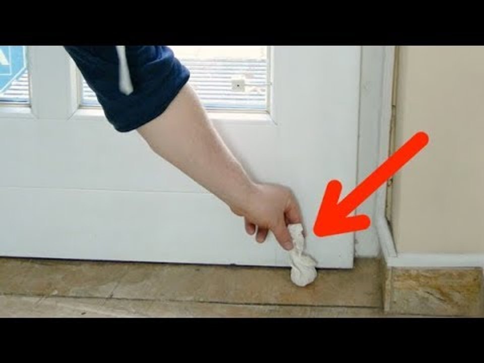 Il met des zestes de citron près des fenêtres. La raison est...