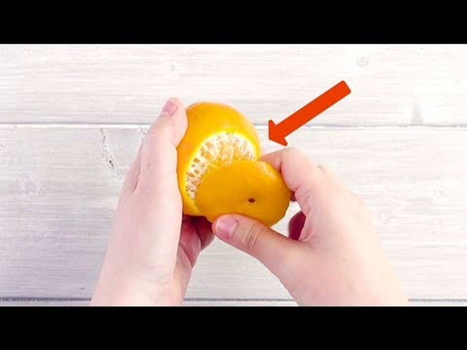 If You Peel A Tangerine Just SO, Children's Eyes Will Light Up
