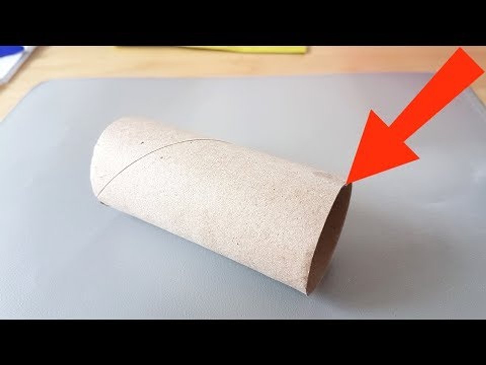 La prochaine fois, apportez un rouleau de papier hygiénique et trempez-le dans la peinture.