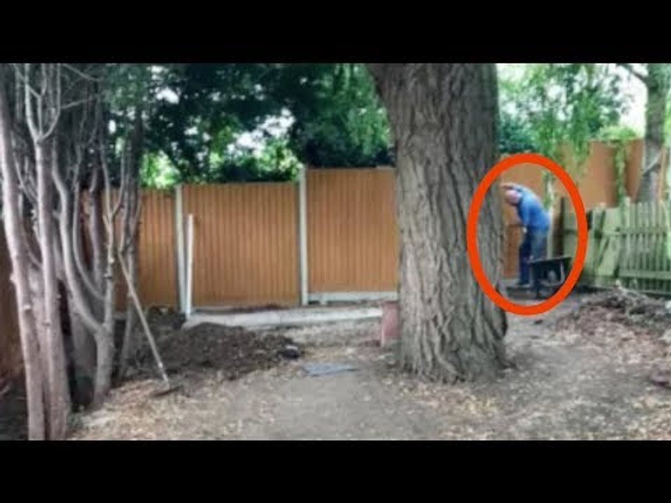 Cet homme creuse chaque jour dans son jardin. 2 ans plus tard...