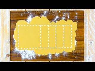 Cut This Pattern Into The Dough & The Final Product Will Be A Delight
