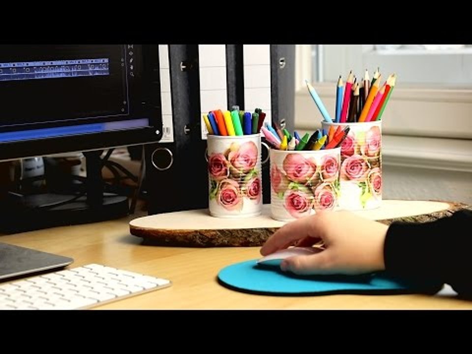 No Recycling For These Cans, Just Upcycling!