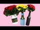 3 Clever Hacks For Turning Old Bottles Into Beautiful Vases