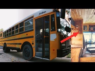 It Looks Like A School Bus, But One Glance Inside Will Take Your Breath Away