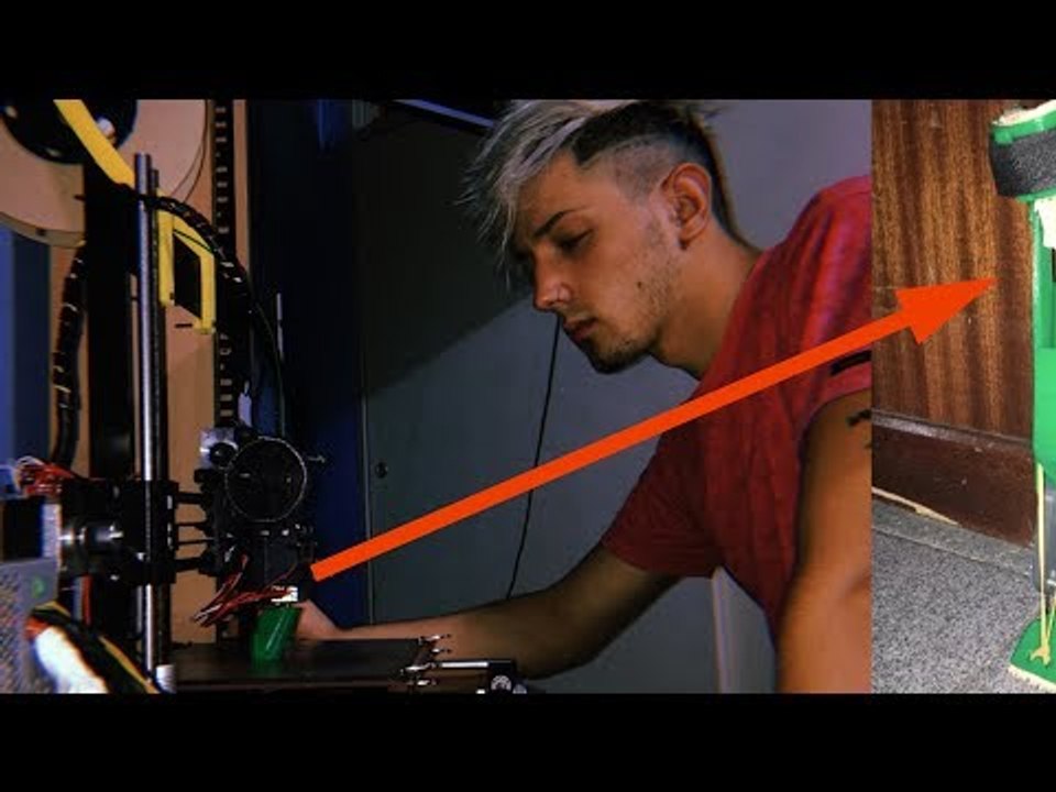 O que este adolescente imprime com uma impressora 3D é loucura!