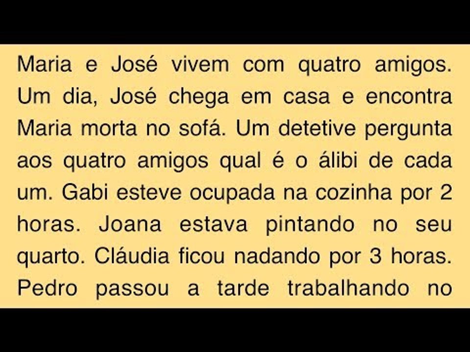 90% das pessoas erram estes enigmas. Você consegu…