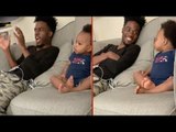 Esta conversa entre um pai e seu bebê é simplesmente adorável!