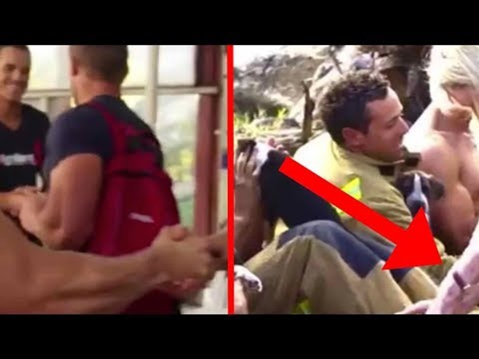 Bombeiros encontram uma maneira diferente de arrecadar dinheiro para caridade.