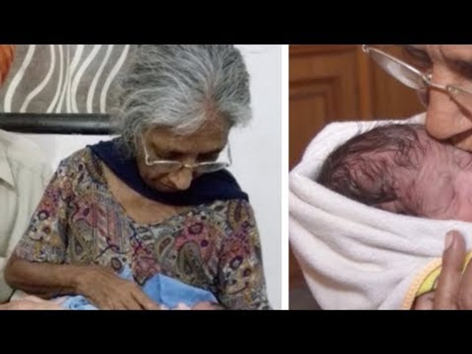A mulher de 72 anos engravidou. Esta foto surpreendeu o mundo todo.