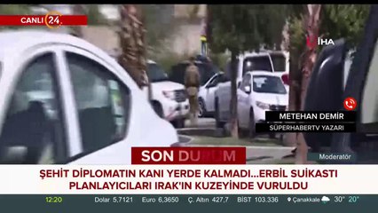 Şehit diplomatın kanı yerde kalmadı