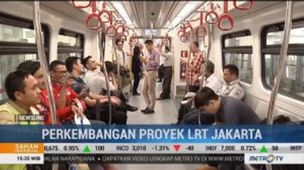 Pembangunan LRT Jakarta Segera Masuk Fase Dua