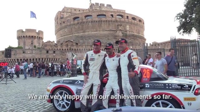 Roma Capitale Rally ERC - Intervista Andrea Nucita - Zelindo Melegari - Dariusz Polonski