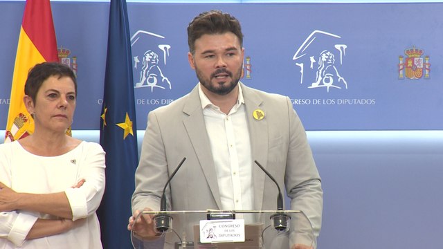 ERC y Bildu se abstendrán en la segunda votación