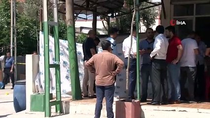 İş yeri önünde silahlı saldırı: 1 ölü