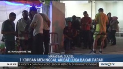 Satu Korban Meninggal Akibat Kebakaran Kapal Polairud Sulsel