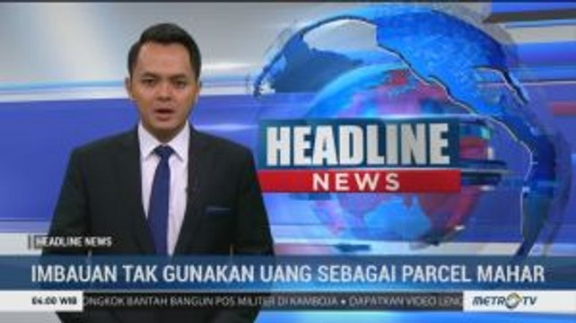 Siap Denda Jika Pakai Uang Asli Saat Mahar