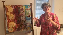 Geneviève Verrier, artiste textile et « cheffe de bandes »