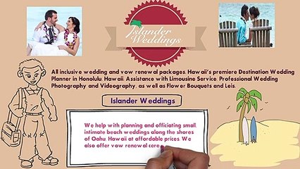 Welcome Video for Islander Weddings